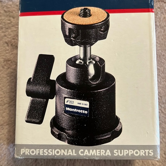 Manfrotto Bogen Medium Ball Head BO3262 Professional Camera Support - Picture 1 of 7